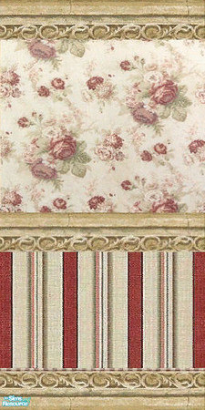 Sims 2 — JP Beautiful Roses Bedroom - Individual  by Jonchloe — This is the "Beautiful Roses & Stripes 2"