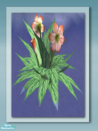 Sims 2 — Flowering Plant Recol 02 by Shakeshaft — Part of a recolour set of the Flowering Plant and Leaf Cover from my