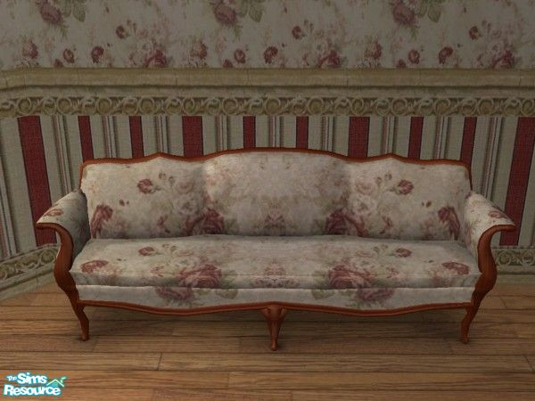 Sims 2 — JP Beautiful Roses Bedroom - Individual  by Jonchloe — This is the matching Lap of Luxiary Sofa for my Beautiful