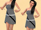 Sims 4 — Zebrine Dress by TheLastGamerTSR — The Zebrine Dress it's my first creations. I create this for my pregnant