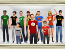 Sims 4 — DC Superhero T-Shirt Set by atropat2 — 10 DC superheroes themed t-shirts for masculine and feminine kids, teens,