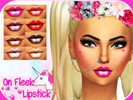 Sims 4 — 💕On Fleek Lipstick💖 By BobSkellington💗 by BobSkellington3 — Eight new lovely