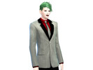 Sims 4 — Suit outfit Joker suicide squad by ChubbyChipmunKz — Suit outfit for the joker from suicide squad. I do not take