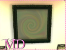 Sims 4 — Midi's Pastel swirl painting by MidnightsDevil — Hello! This is my first ever creation, I hope you like it! 