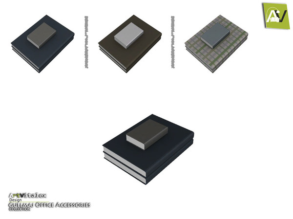 Sims 4 — Gullmaj Horizontal Books by ArtVitalex — - Gullmaj Horizontal Books - ArtVitalex@TSR, Sep 2016