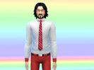 Sims 4 — Templar shirt by Lestat de Lioncourt — Cesare Borgia is presenting shirt for 21st century's Templars. Cesare