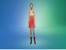 Sims 4 — So Bored Teen Dress by emsam2 — Short summer dress for when your teen doesnt know what to wear.