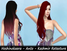 Sims 4 — Hoshinokaera - Anto - Kashmir Retexture - mesh needed by Hoshinokaera — 27 colors Texture by me Mesh not