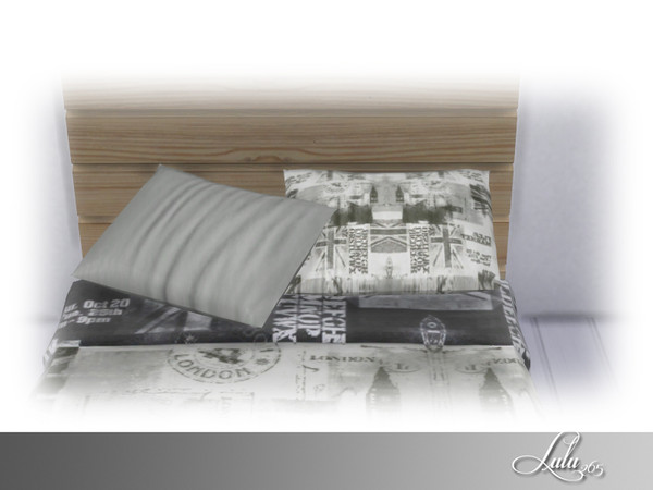 Sims 4 — Urban Bedroom Decor Pillows  by Lulu265 — Part of the Urban Bedroom Set Please do not copy, clone , or claim as