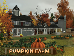 Sims 3 — Pumpkin Farm by fredbrenny — Halloween is close. With this season in mind I'd like to present to you Pumpkin