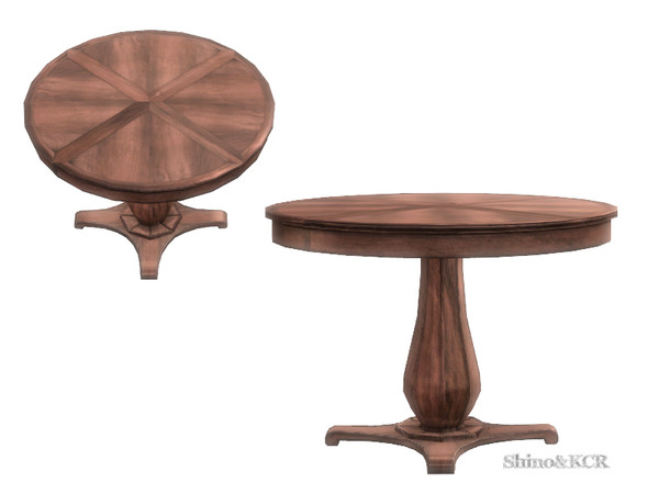 Sims 4 — Dining CliveC - Diningtable by ShinoKCR — Contemporary Furniture inspired by Clive Christian