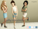 Sims 4 — Gilly Hicks Shorts  by lindybetch — Cute shorts for girls! -base game -5 variations Enjoy!! (-:
