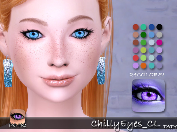 Sims 4 — [Ts4]Taty_ChillyEyes_CL by tatygagg — - Female, Male - Human, Alien - Child to Elder - Hq Compatible