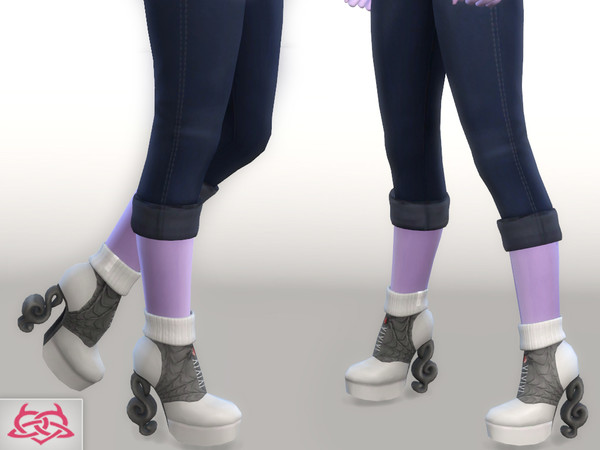 Sims 4 — Operetta shoes by Colores_Urbanos — Monster High - Operetta shoes new meshes made by me from Paraguay with
