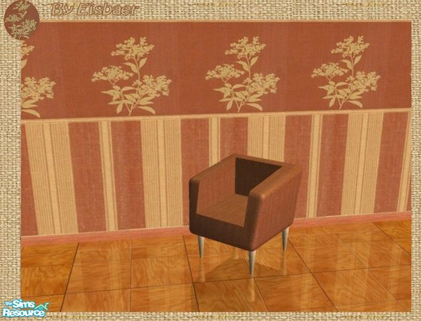 Sims 2 — Reflexsims Young Line Chocolate - Chair by Eisbaerbonzo — Looks like an armchair but works as a normal chair.