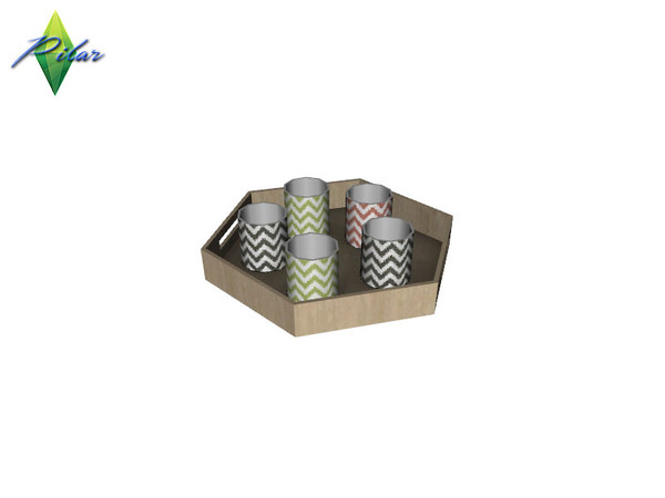 Sims 4 — Calligraphik Decorative1 by Pilar — Calligraphic trend: modern, graphic, structured