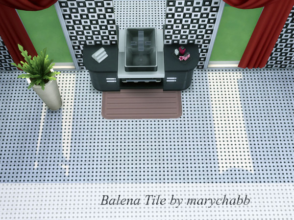 Sims 4 — Balena Floors by marychabb — For short / meduim / tall wall Kategory: wallpaper Floors - 3 colors