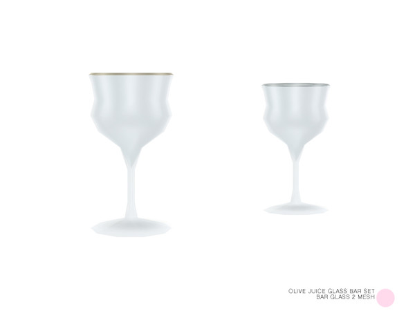 Sims 4 — Bar Glass 2 Mesh by DOT — Bar Glass 2 Mesh by DOT of The Sims Resource