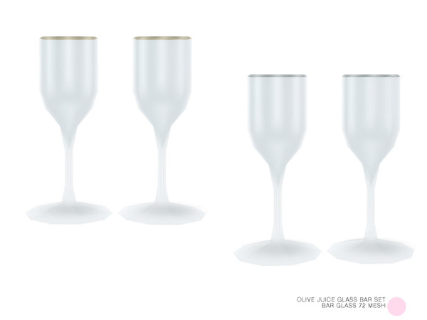Sims 4 — Bar Glass 72 Mesh by DOT — Bar Glass 72 Mesh by DOT of The Sims Resource