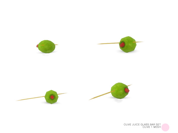 Sims 4 — Olive 1 Mesh by DOT — Olive 1 Mesh by DOT of The Sims Resource