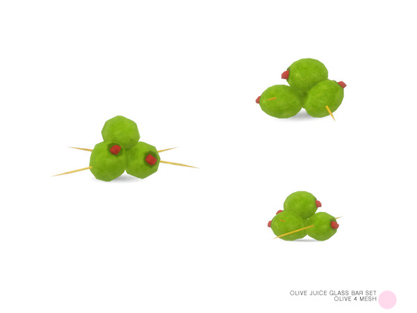 Sims 4 — Olive 4 Mesh by DOT — Olive 4 Mesh by DOT of The Sims Resource
