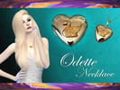Sims 4 — Odette Necklace by Misstex892 — From the Warner Brother's Studio Film, The Swan Princess, made for the Princess