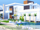 Sims 4 —  by millasrl — Spacious, modern and comfortable house. It has three bedrooms, three bathrooms, living room,