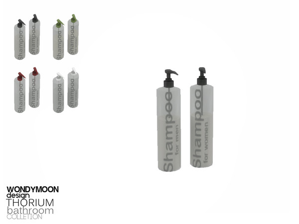 Sims 4 — Thorium Shampoo by wondymoon — - Thorium Bathroom - Shampoo - Wondymoon|TSR - Creations'2016