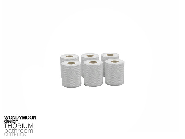 Sims 4 — Thorium Toilet Paper by wondymoon — - Thorium Bathroom - Toilet Paper - Wondymoon|TSR - Creations'2016