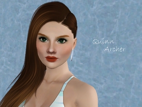 Sims 3 — Quinn Archer by jessesue2 — Quinn Archer is an easy going gal who loves the outdoors and prefers to be in her