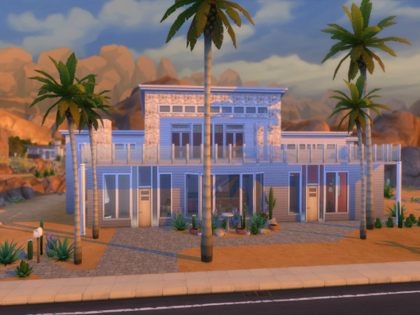 Sims 4 — Sempervivum by CoastalSims2 — Grand and spacious 3 bedroom home located in Oasis Springs. This lot is perfect