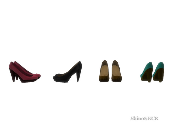 Sims 4 — Bedroom CliveC Deco - Shoes Female 3 by ShinoKCR — Sample of Decoobjects for the Closet find it in Clutter