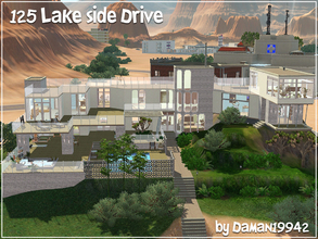 Sims 3 — 125 Lakeside Drive - TS2 to TS3 by daman19942 — Lucky Palms is no stranger to expansive, sleek, and modern