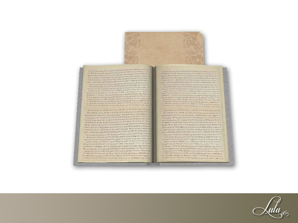 Sims 4 — Birch Lane living Decor Book by Lulu265 — Part of the Birch lane Living Set 