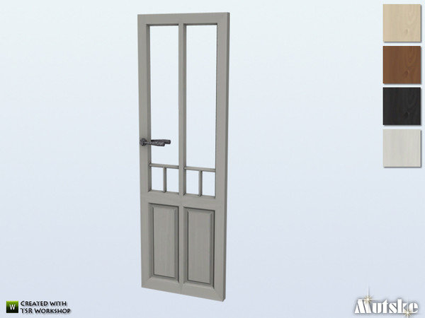 Sims 4 — Alda Just a Door by Mutske — This door is part of the Alda Constructionset. Made by Mutske. 
