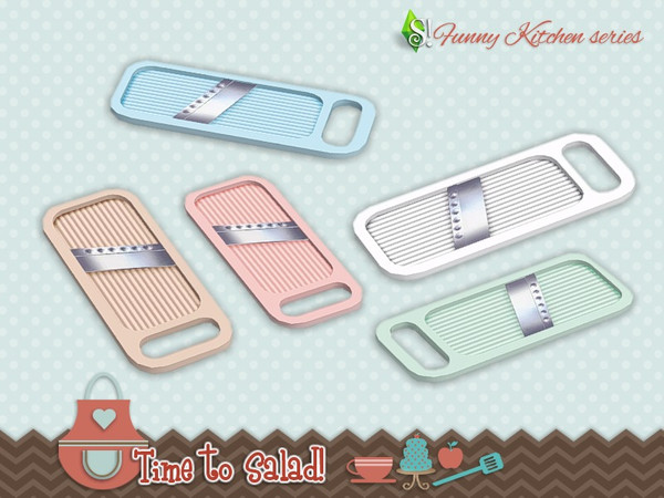 Sims 4 — Funny kitchen - Time to salad - Vegetable Slicer by SIMcredible! — You've requested, we brought it back ^^ by