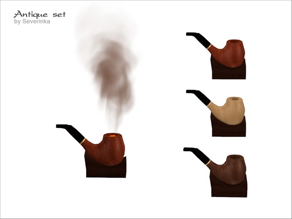 Sims 4 — [Antique set] - tube by Severinka_ — Tube It operates in the game as Incense From the 'Antique set' 3 colors 