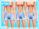 Sims 4 — FRINE Shorts by Simproved — These shorts are part of the #Frine Collection! You can consider #Frine as a new