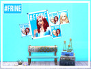 Sims 4 — FRINE Pinned Poster by Simproved — These posters are part of my #Frine Collection! You can consider #Frine as a