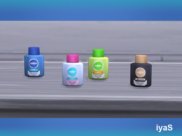 Sims 4 — SIVEA Balm by soloriya — Balm for hair. Part of Sivea Bath Supplies. 4 color variations. Category: Decorative -