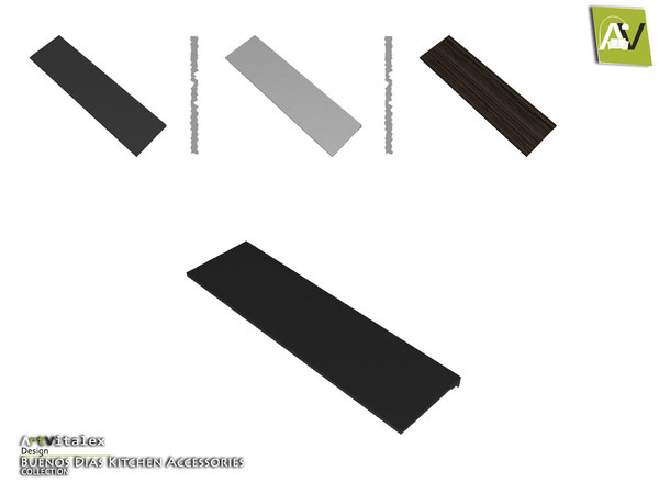 Sims 4 — Buenos Dias Shelf by ArtVitalex — - Buenos Dias Shelf - ArtVitalex@TSR, Nov 2016