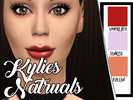 Sims 4 — Kylie's Naturals Glosses by Simmeriaa — Kylie's Naturals 3 Swatches, made by me! These are obviously not her