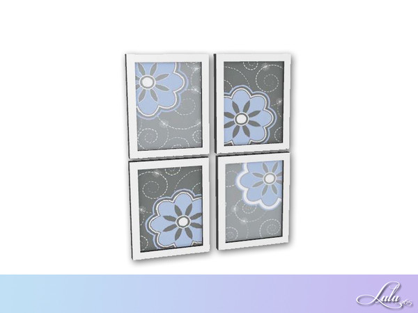 Sims 3 — Amy Bedroom Wall Art by Lulu265 — Part of the Amy Bedroom Set Fully CASTable