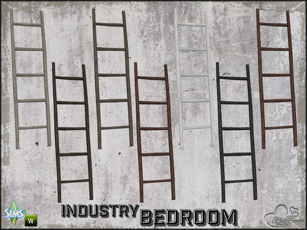 Sims 4 — Bedroom Industry Ladder by BuffSumm — Part of the *Industry Series*