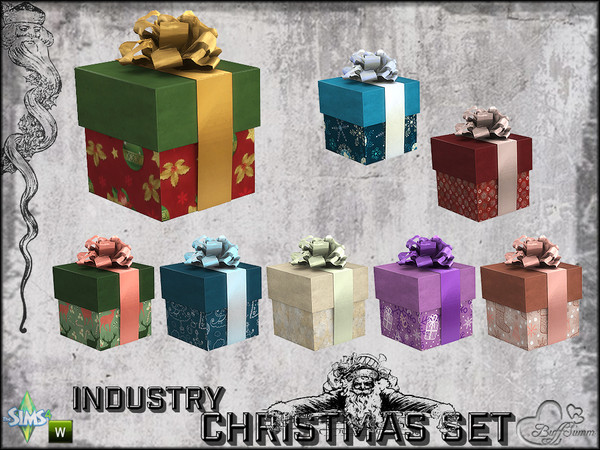 Sims 4 — X-Mas Industry Present v5 by BuffSumm — Part of the *Industry Series*