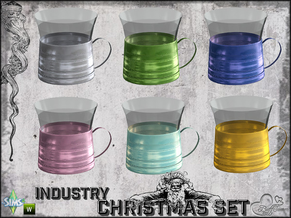 Sims 4 — X-Mas Industry Cup empty by BuffSumm — Part of the *Industry Series*
