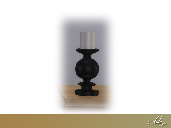 Sims 4 — Watson Dining Candle  by Lulu265 — Part of the Watson Dining Set 3 Colour Options included 