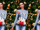 Sims 4 — X-mas Jumper by Apathie2 — Available for T/YA/A/E Categories Everyday, formal, party, sleep New texture EA mesh