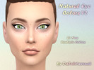 Sims 4 — Natural Eye Colors V2 by DaInbetweenah — A new and improved package of realistic looking eye colors. There are