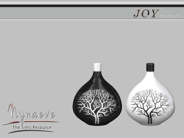 Sims 4 — Joy Vase V2 by NynaeveDesign — Joy Bedroom - Vase V2 Located in: Decor - Miscellaneous Decor - Clutter Price: